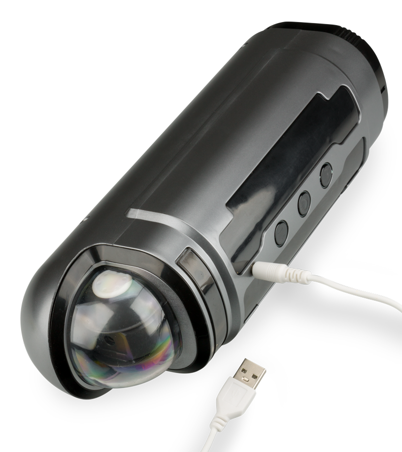 Frenzy thrusting and vibrating heated airbag male masturbator