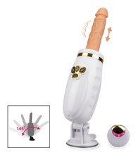 Load image into Gallery viewer, Fucking machine 16 speeds with heated dildo