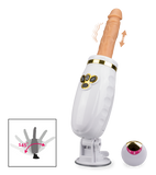 Fucking machine 16 speeds with heated dildo