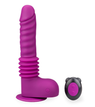 Load image into Gallery viewer, Fucking machine with vibrating dildo