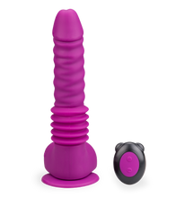 Load image into Gallery viewer, Fucking machine with vibrating dildo
