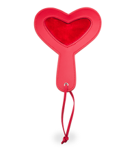 Load image into Gallery viewer, Fur-lined heart paddle