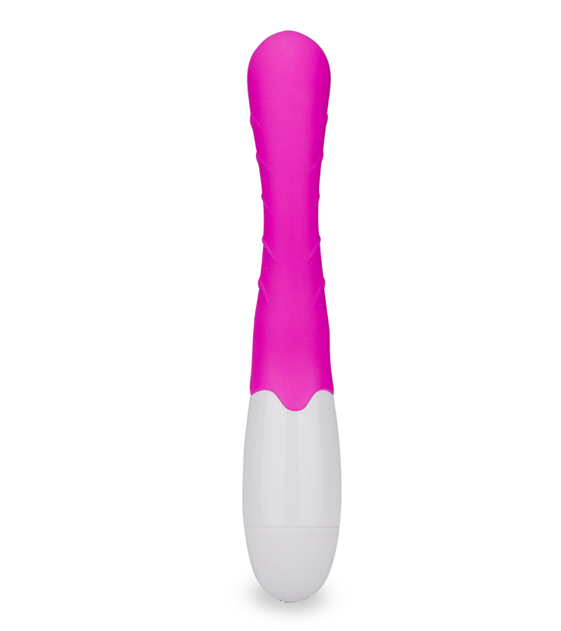 G-spot massaging rabbit vibrator