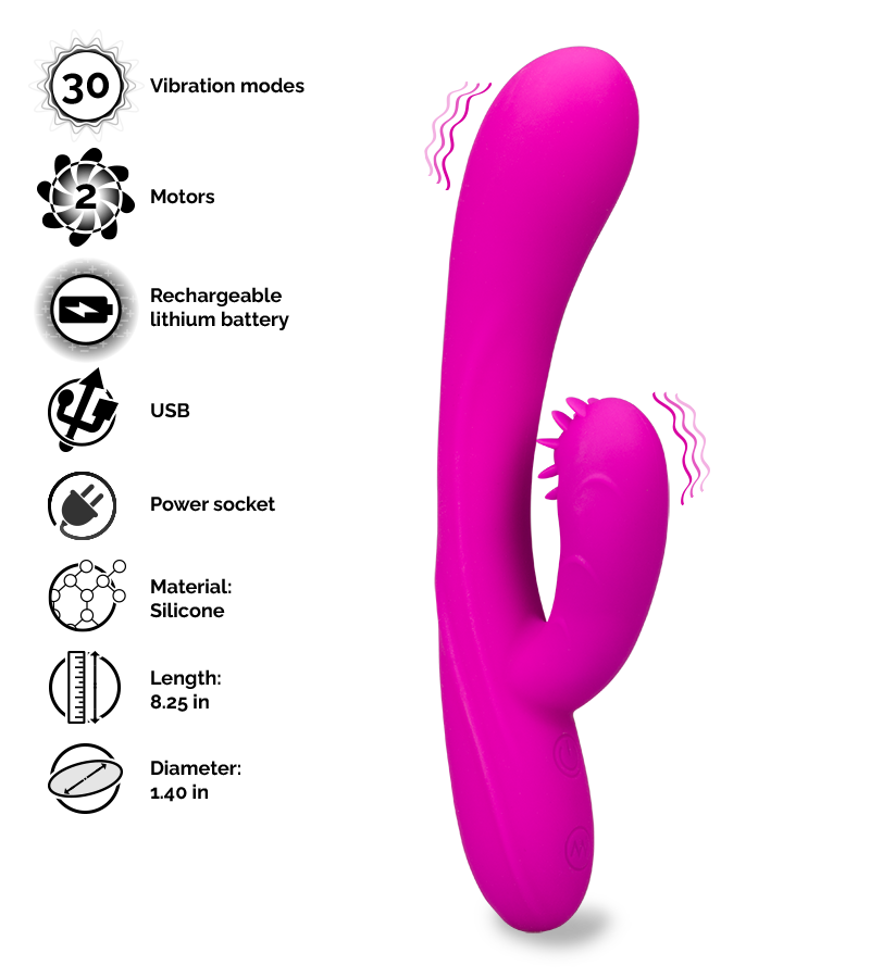 G-spot rabbit vibrator 30 speeds