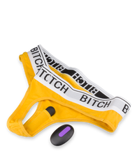 Load image into Gallery viewer, G-string with remote control vibrator