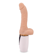 Load image into Gallery viewer, Gabriel telescopic and heated vibrating dildo
