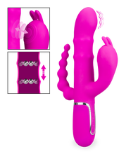 Load image into Gallery viewer, Garden Party triple stimulation rabbit vibrator