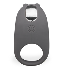 Load image into Gallery viewer, Generous silicone vibrating cock ring