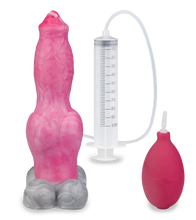 Load image into Gallery viewer, German Shepherd ejaculating dog dildo
