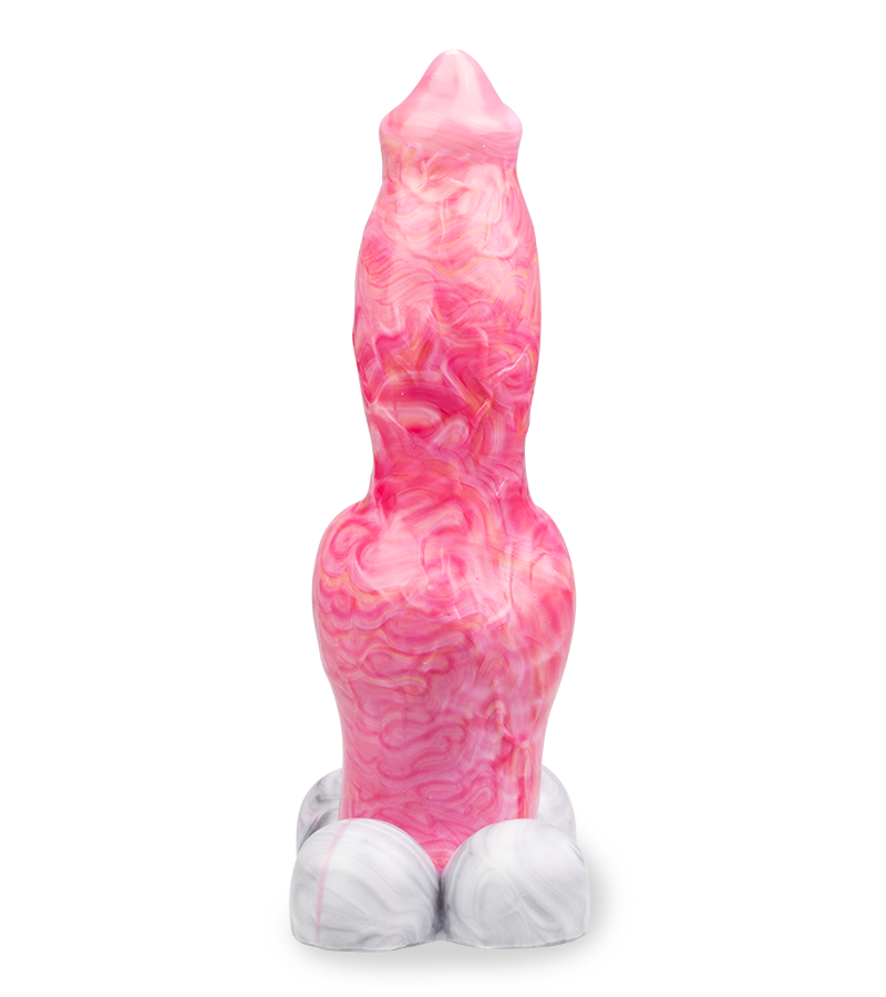 German Shepherd suction cup dog dildo