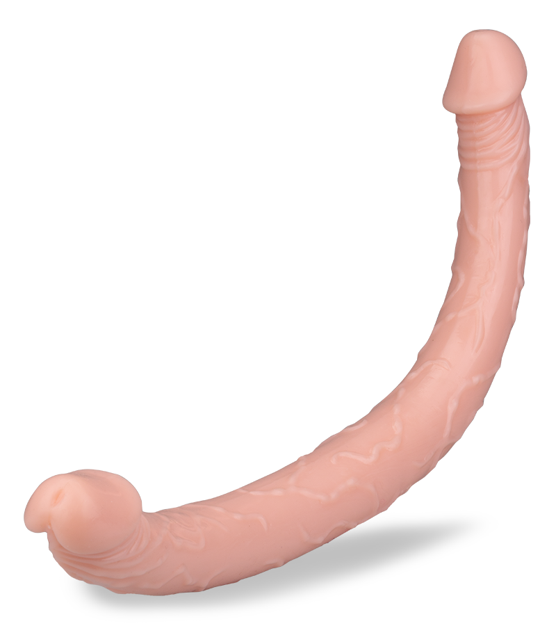 Giant flexible double-ended dildo 17.50 inches