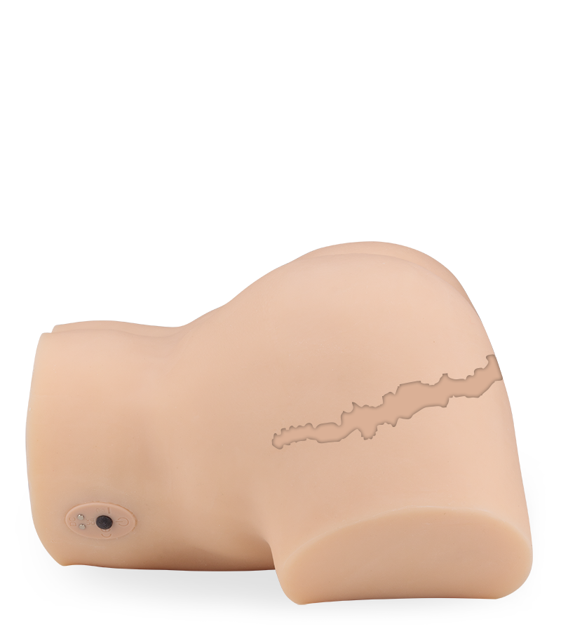 Gina thrusting and vibrating masturbator 9 lb