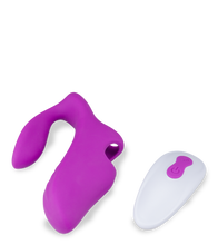 Load image into Gallery viewer, Ginger remote-controlled double-stimulation finger vibrator