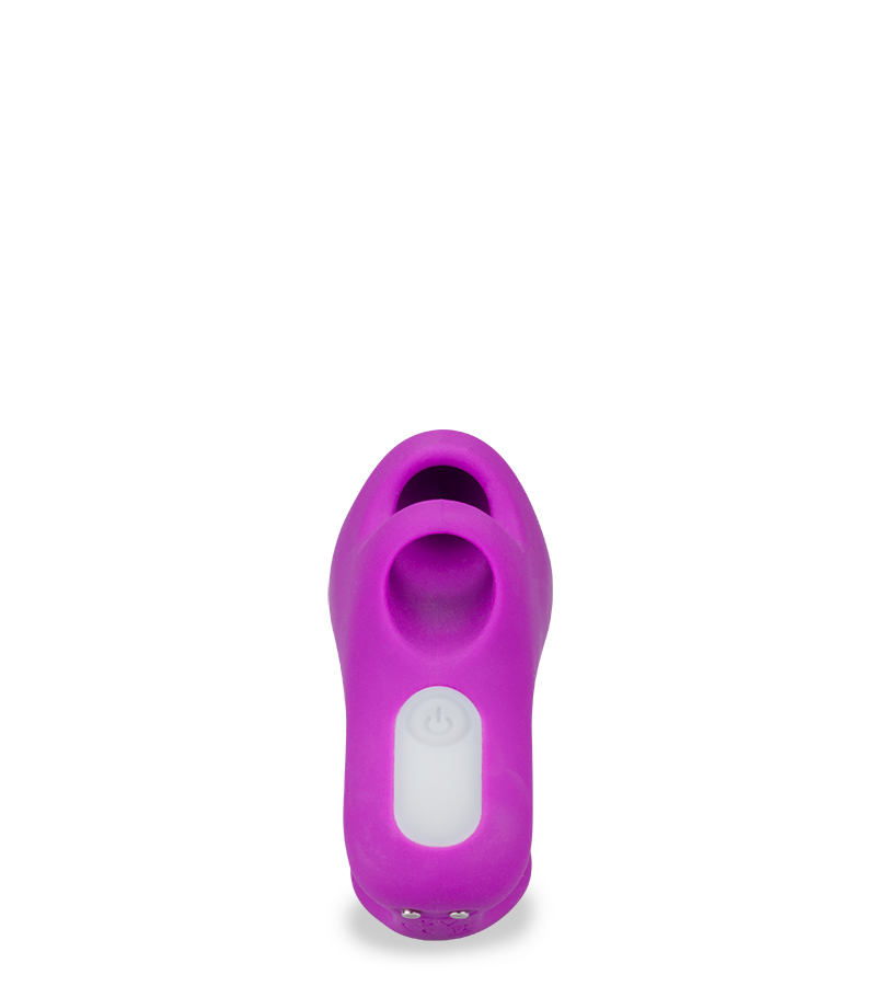 Ginger remote-controlled double-stimulation finger vibrator