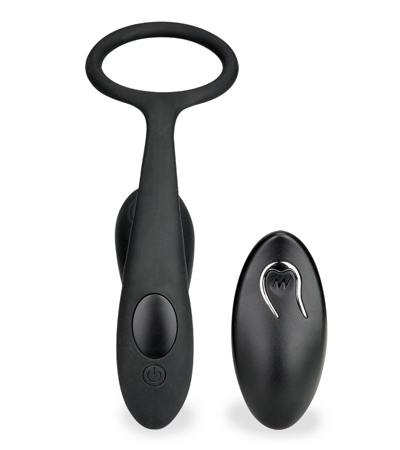 Gio throbbing prostate massager with cock ring