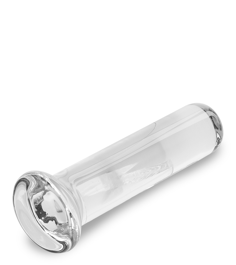 Glass anal plug 6.00 inches