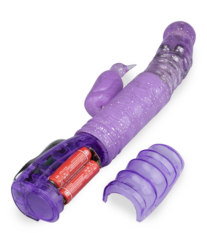 Glitter Penguin up and down rabbit vibrator