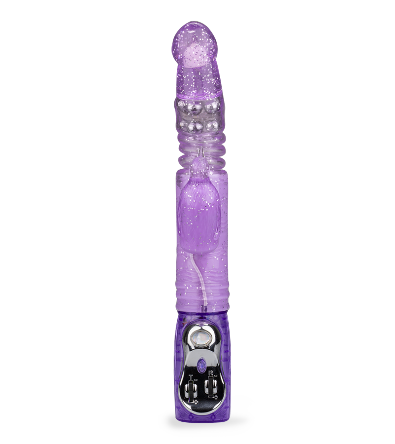 Glitter Penguin up and down rabbit vibrator
