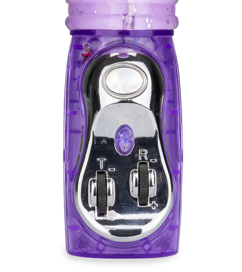 Glitter Penguin up and down rabbit vibrator