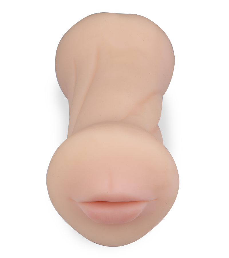 Gloria anus and mouth masturbator