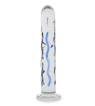 Load image into Gallery viewer, Glow glass dildo