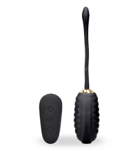 Load image into Gallery viewer, Gold vibrating love egg with wireless remote control