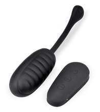 Load image into Gallery viewer, Gold vibrating love egg with wireless remote control