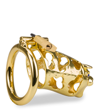 Load image into Gallery viewer, Golden Ox Chinese zodiac penis chastity cage