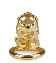 Load image into Gallery viewer, Golden Pig Chinese zodiac penis chastity cage