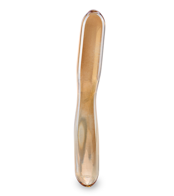 Goldie glass dildo