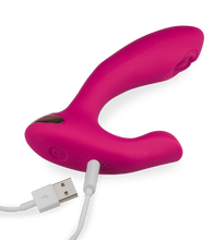 Load image into Gallery viewer, Guardian Angel vibrating and throbbing prostate massager