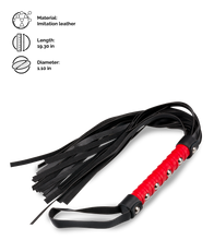 Load image into Gallery viewer, Guilty BDSM flogger