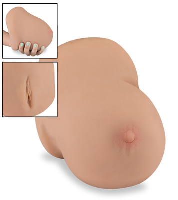 H-cup breast and vagina masturbator 3.50 lb