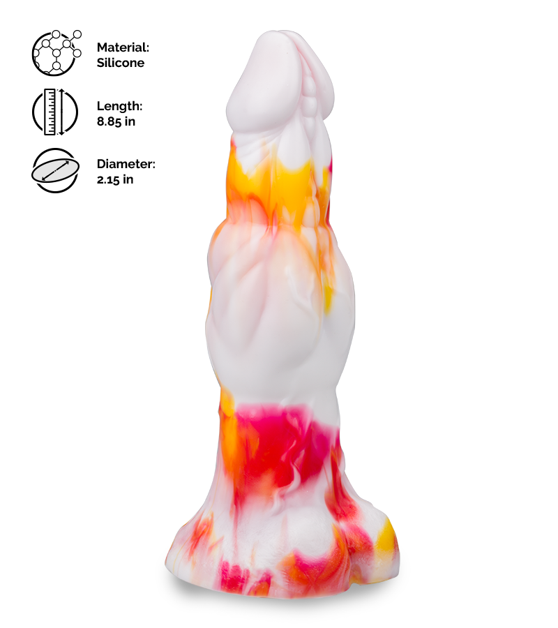 Hakutaku fantasy suction cup dildo