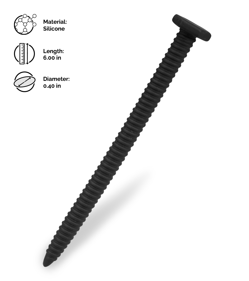 Hammer silicone penis plug