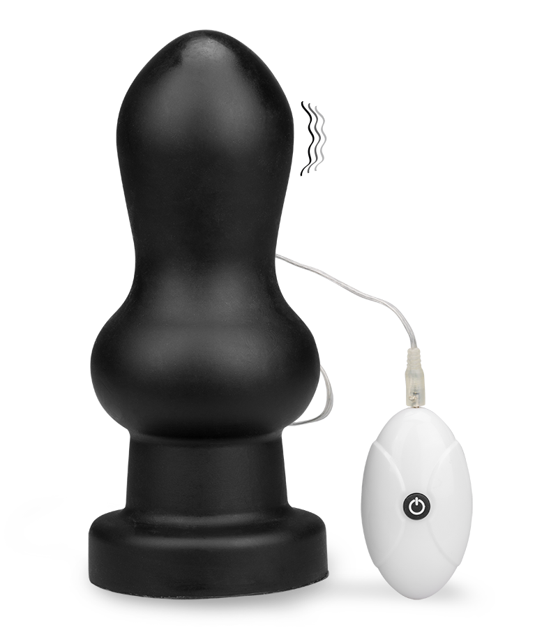 Harlem vibrating suction cup butt plug