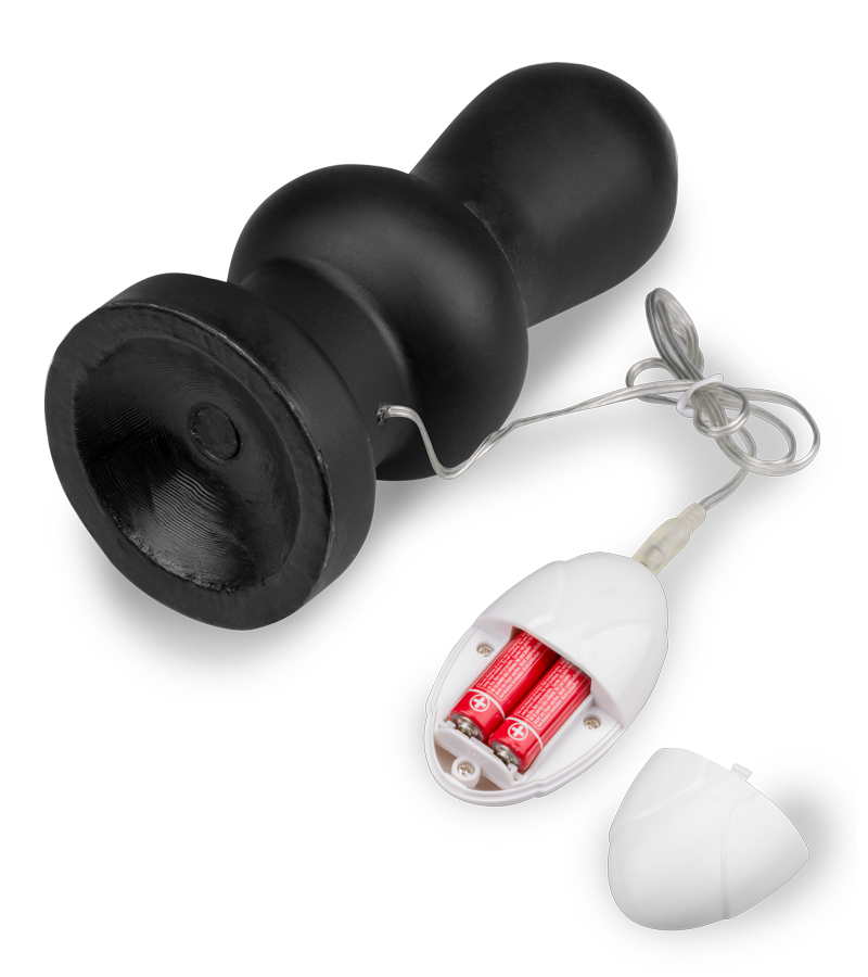 Harlem vibrating suction cup butt plug