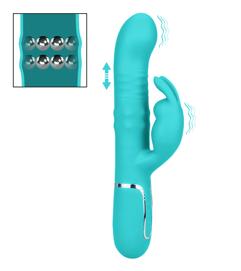 Hawaii thrusting rabbit vibrator