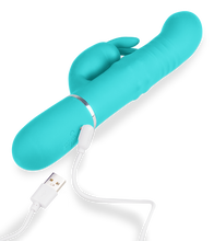 Load image into Gallery viewer, Hawaii thrusting rabbit vibrator