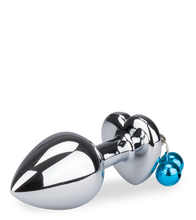 Load image into Gallery viewer, Heart-shaped rosebud anal jewel with bells