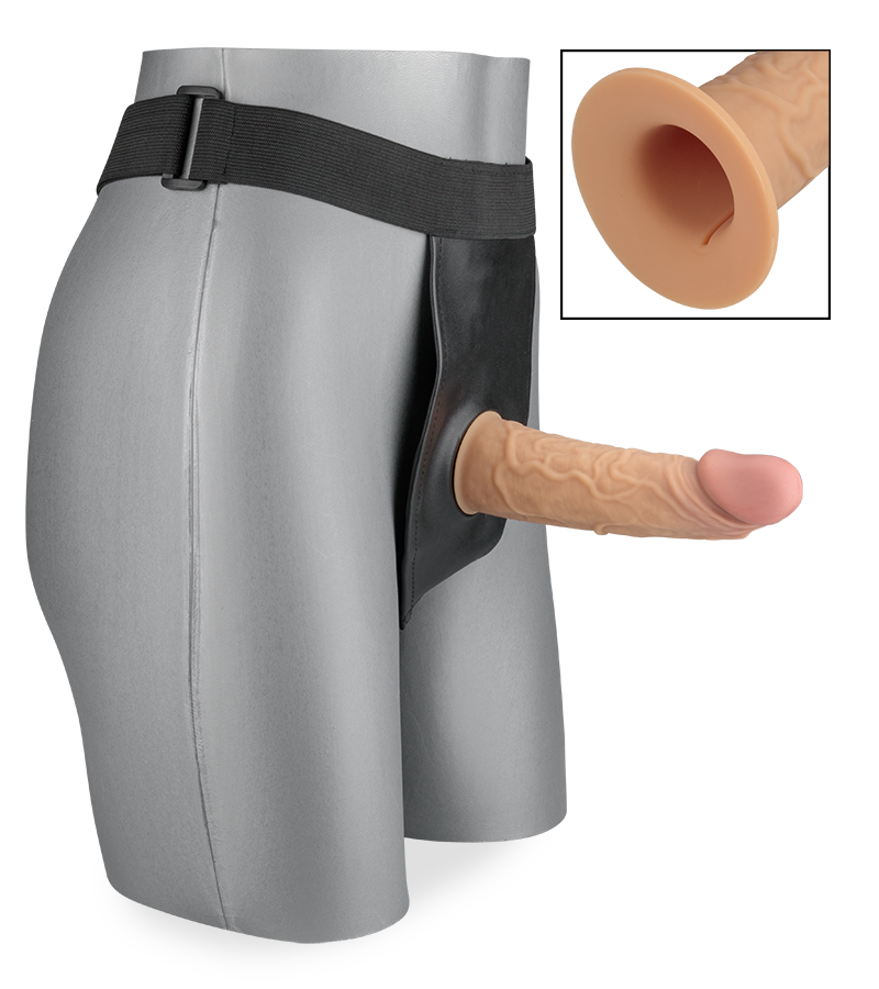 Hector super-realistic hollow strap-on