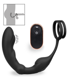 Hedonism vibrating prostate massager and cock ring