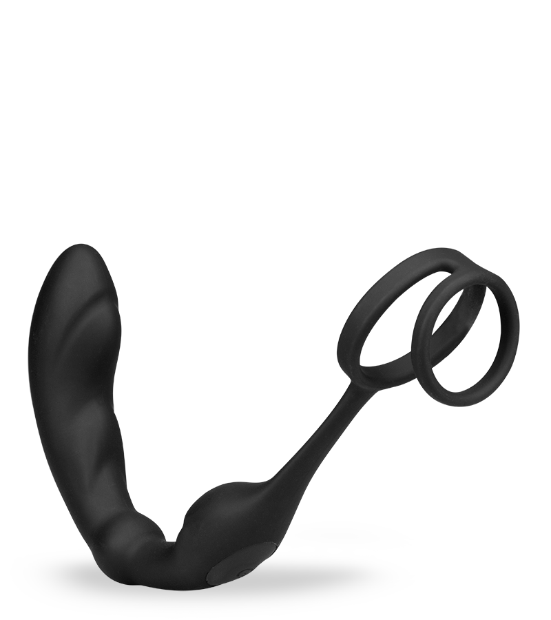 Hedonism vibrating prostate massager and cock ring