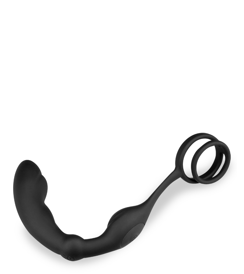 Hedonism vibrating prostate massager and cock ring