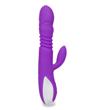 Load image into Gallery viewer, Hermann rotating and thrusting rabbit vibrator with heating function