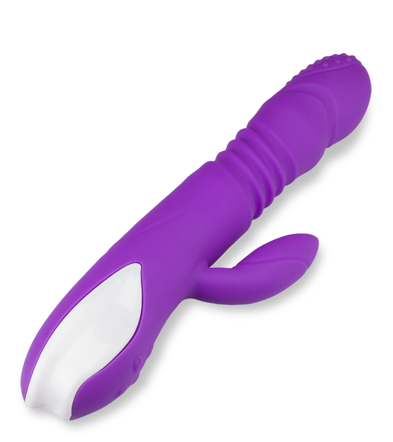 Hermann rotating and thrusting rabbit vibrator with heating function