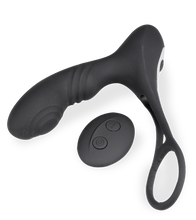 Load image into Gallery viewer, Hero vibrating prostate massager with cock rings