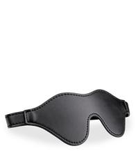 Load image into Gallery viewer, High-coverage faux leather BDSM mask