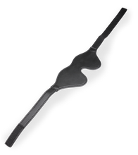 Load image into Gallery viewer, High-coverage faux leather BDSM mask