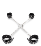 Hogtie wrist and ankle restraints